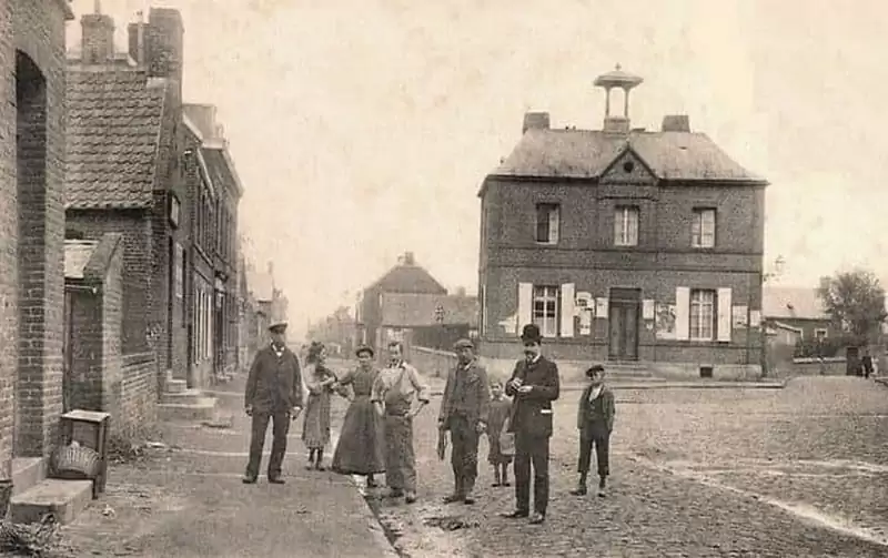 Carte postale ancienne de Beauvois en Cambrésis
