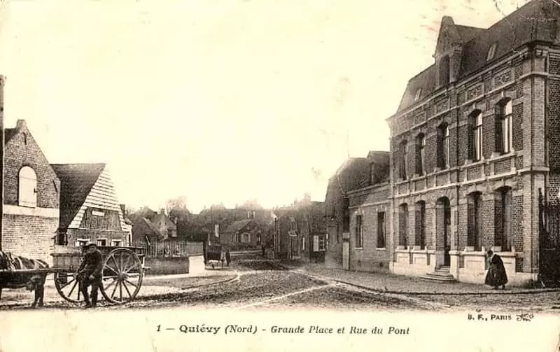 Vieilles cartes postales et photos anciennes de Quiévy