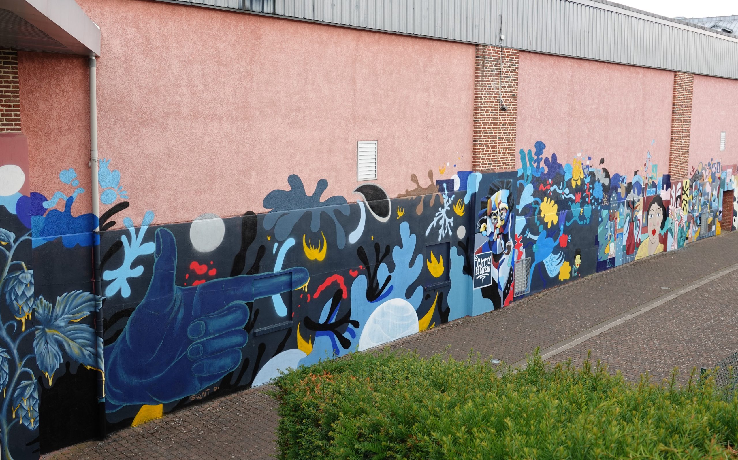 Le Jam de Street Art au Cateau-Cambrésis sous l’Inspiration Cubiste d ...